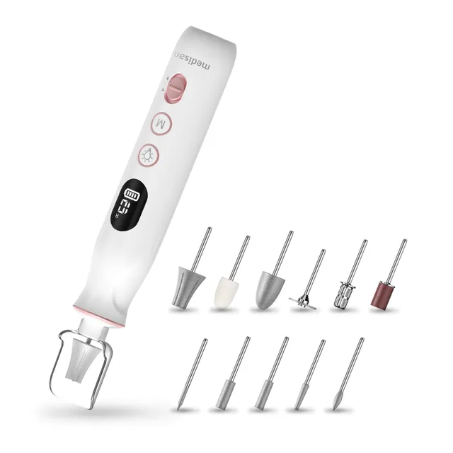 medisana-mp-940-set-el-ctrico-de-manicura-y-pedicura-inal-mbrico-con-10-accesori image 1