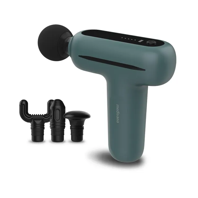 medisana-mg-200-mini-massage-gun-pistola-de-masaje-muscular-compacta-con-4-acces image 1