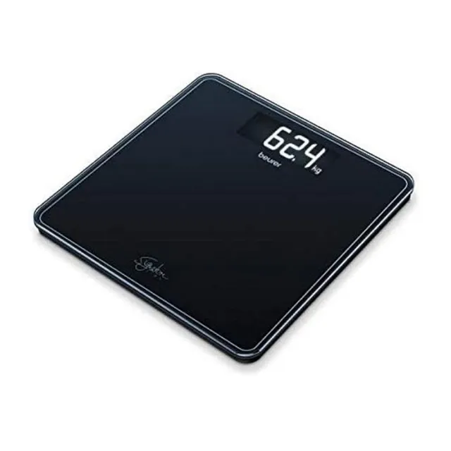 beurer-gs400-b-scula-digital-de-ba-o-de-vidrio-de-seguridad-8-mm-200-kg-100-g-pa image 1