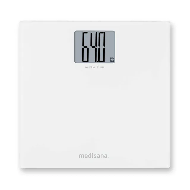 medisana-ps-470-balanza-digital-de-ba-o-xl-de-vidrio-con-pantalla-lcd-extragrand image 1