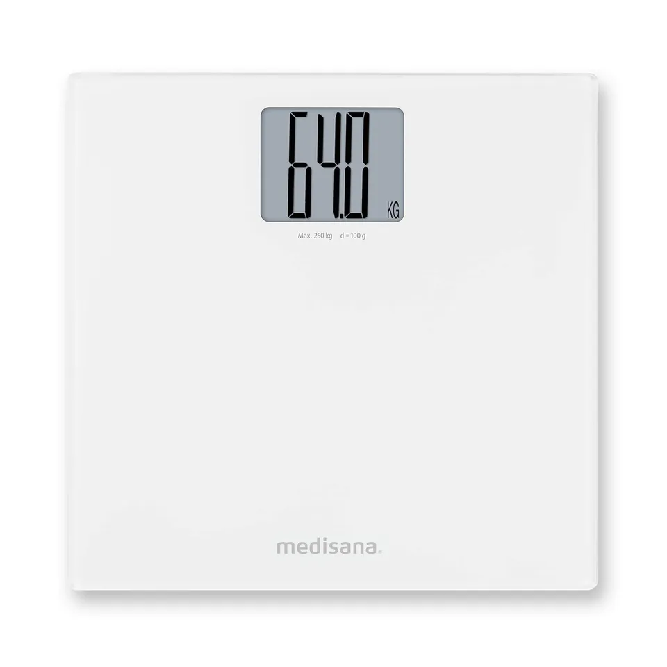 medisana-ps-470-balanza-digital-de-ba-o-xl-de-vidrio-con-pantalla-lcd-extragrand image 1