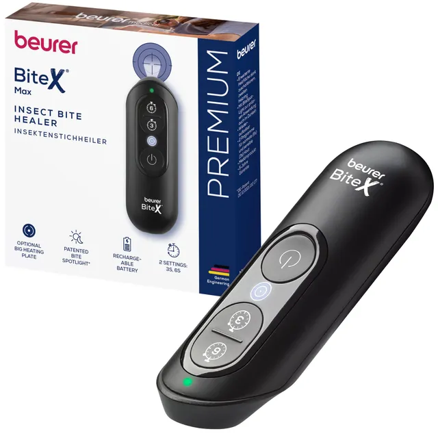 beurer-bitex-max-deep-black-aparato-contra-picaduras-de-insectos-con-calor-super image 1