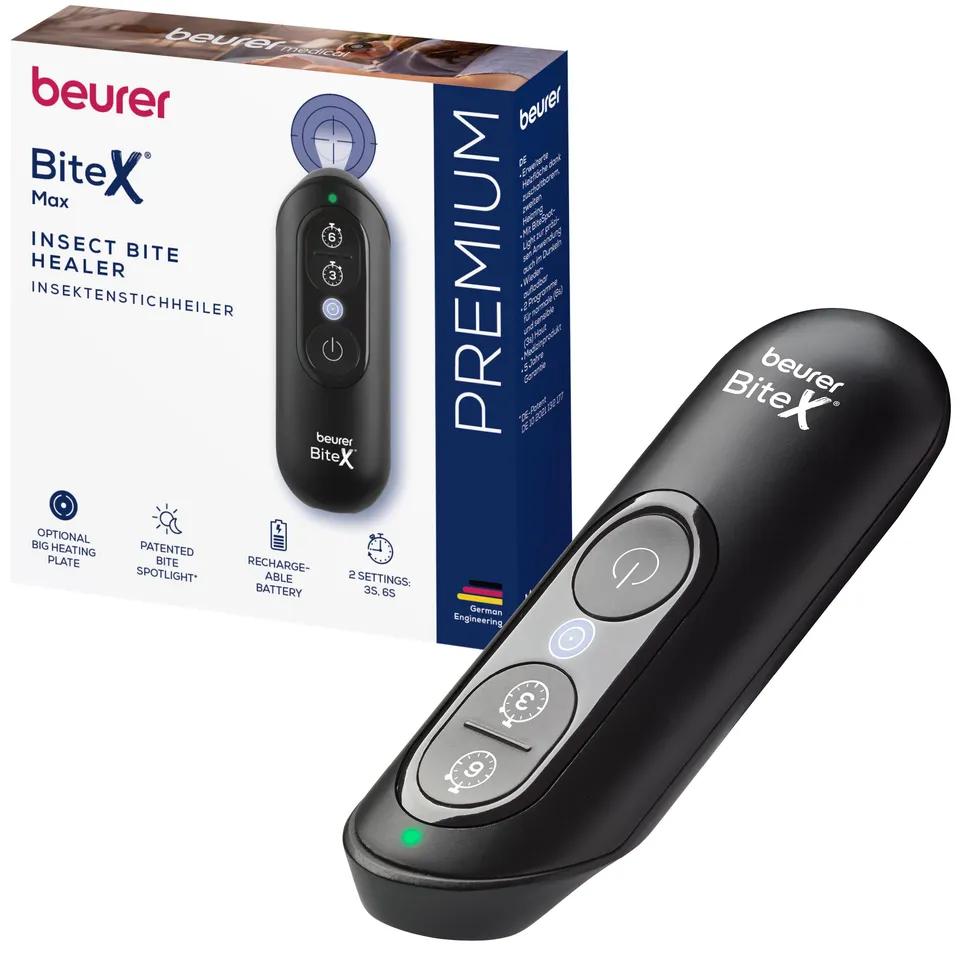 beurer-bitex-max-deep-black-aparato-contra-picaduras-de-insectos-con-calor-super image 1