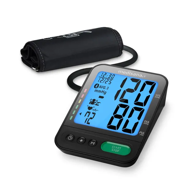 medisana-bu-580-connect-tensi-metro-de-brazo-con-app-bluetooth-vitadock-escala-s image 1
