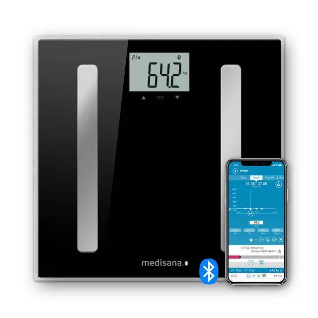 medisana-bs-a45-connect-b-scula-de-an-lisis-corporal-digital-con-bluetooth-y-app image 1