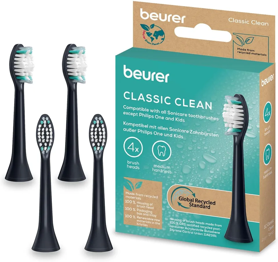 beurer-sc-classic-clean-cabezales-de-cepillo-de-repuesto-para-cepillos-dentales- image 1