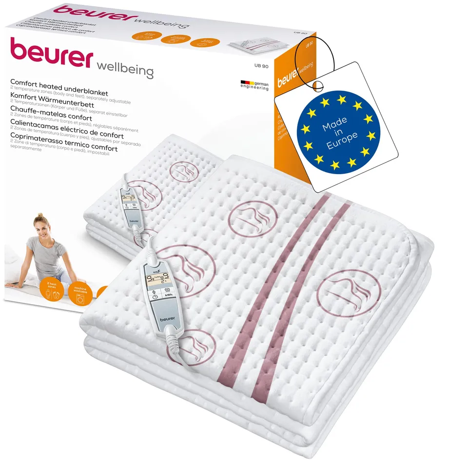 beurer-ub-90-comfort-calientacamas-el-ctrico-150-x-80-cm-2-zonas-con-9-niveles-c image 1