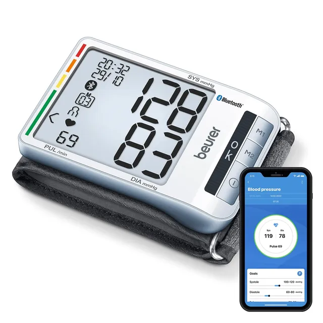beurer-bc85-tensi-metro-de-mu-eca-bluetooth-con-pantalla-xxl-indicador-de-posici image 1