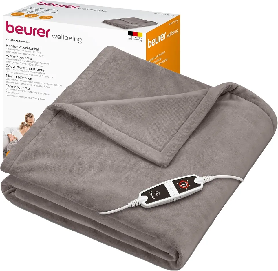 beurer-hd-150-xxl-manta-el-ctrica-200-x-150-cm-6-niveles-de-temperatura-apagado- image 1