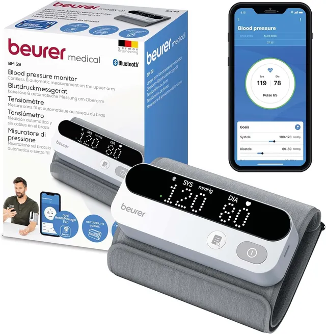 beurer-bm-59-tensi-metro-de-brazo-sin-tubos-ni-cables-detecci-n-de-arritmias-ind image 1