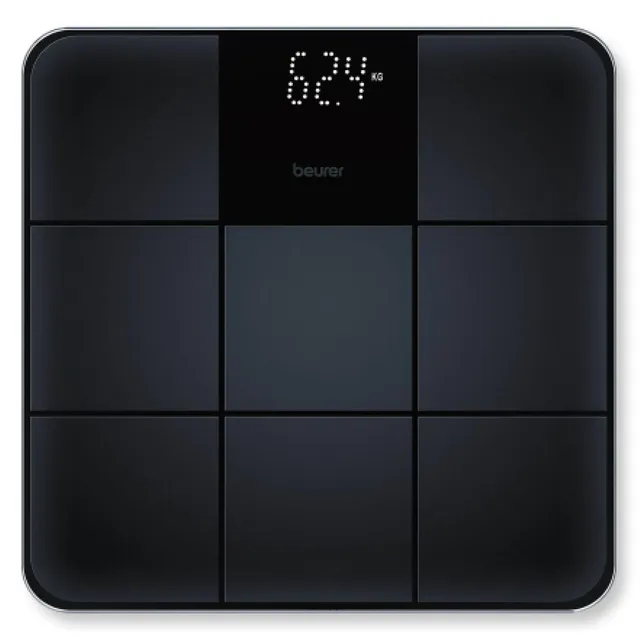 beurer-gs-235-b-scula-de-ba-o-digital-de-vidrio-con-pantalla-m-gica-oculta-super image 1