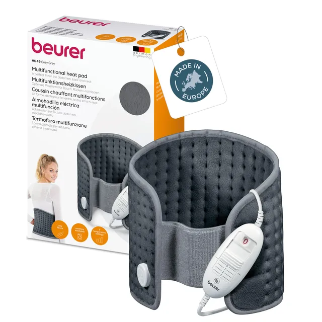 beurer-hk-49-cosy-almohadilla-el-ctrica-con-banda-el-stica-y-velcro-3-niveles-de image 1
