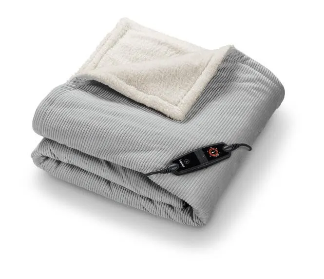 beurer-hd-81-cord-manta-el-ctrica-light-grey-con-funci-n-de-calefacci-n image 1