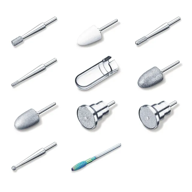 beurer-mp-100-mp-200-set-de-recambio-de-manicura-con-10-fresas-de-zafiro-cer-mic image 1