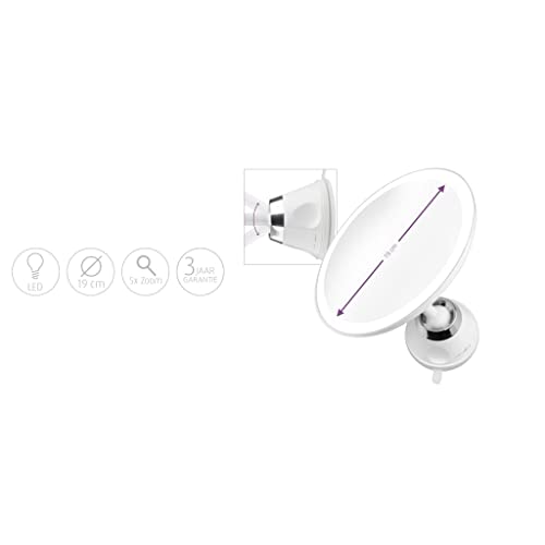 medisana-cm-850-espejo-cosm-tico-2-en-1-con-iluminaci-n-led-y-aumento-5x-ventosa image 6