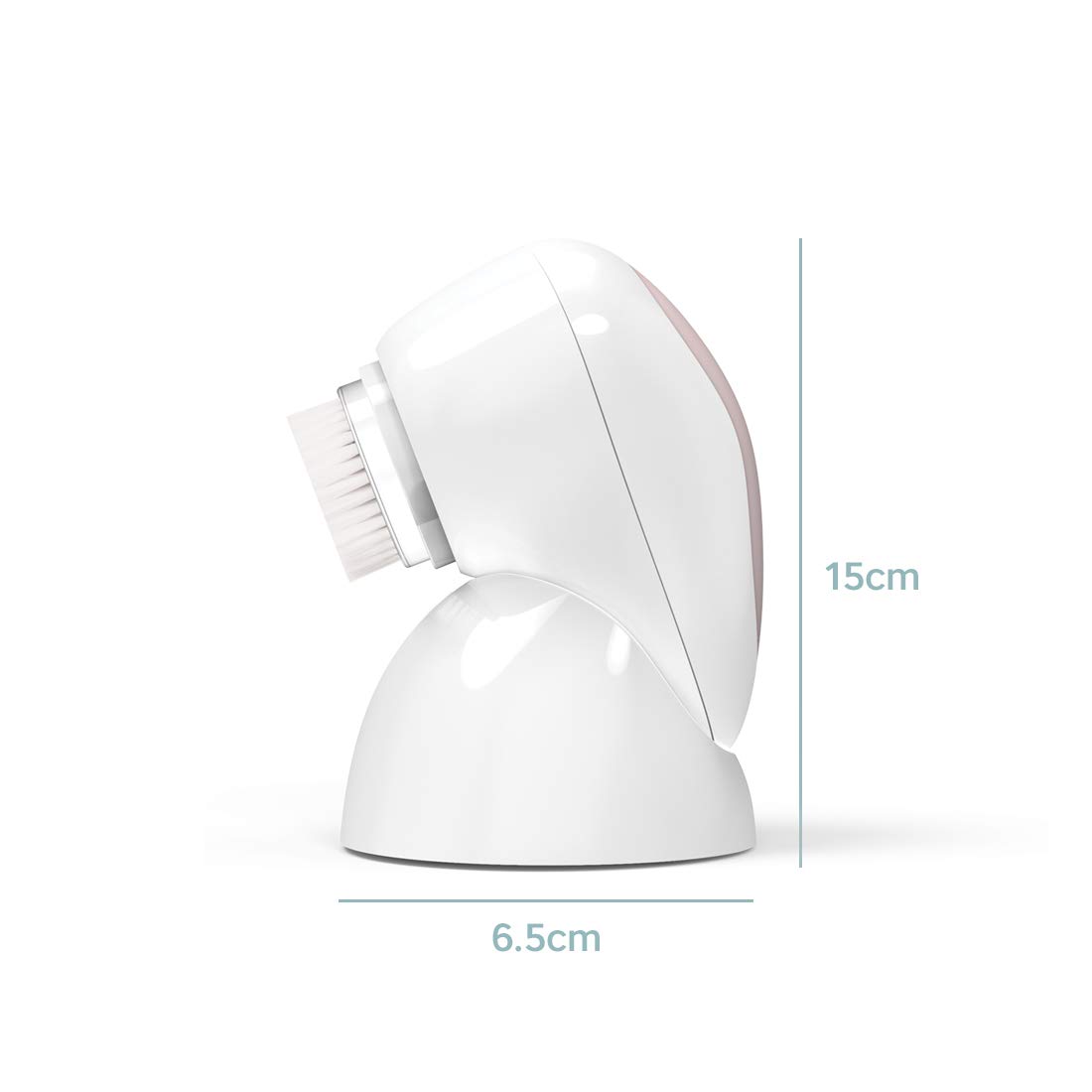 homedics-puret-cepillo-de-limpieza-facial-el-ctrico-recargable-con-3-cabezales-y image 7