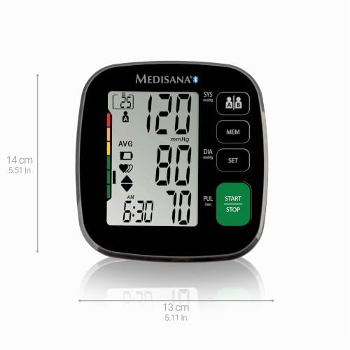 medisana-bu-546-connect-tensi-metro-de-brazo-digital-con-250-memorias-manguito-x image 8