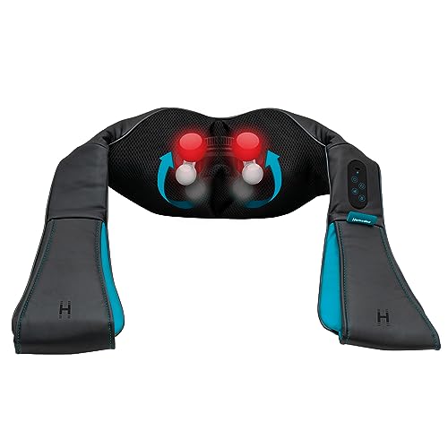 homedics-masajeador-de-cuello-shiatsu-sin-cable-con-calor-4-nodos-de-masaje-3-in image 7