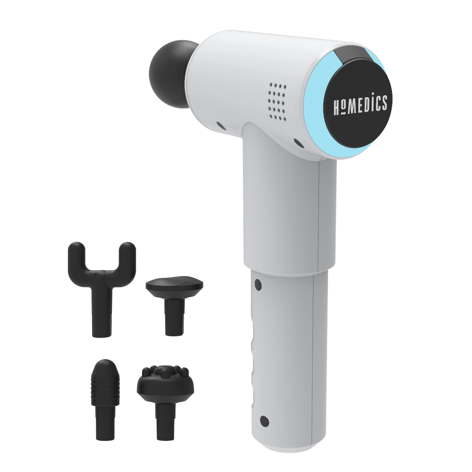homedics-physio-pistola-de-masaje-de-percusi-n-inal-mbrica-5-cabezales-y-3-inten image 1