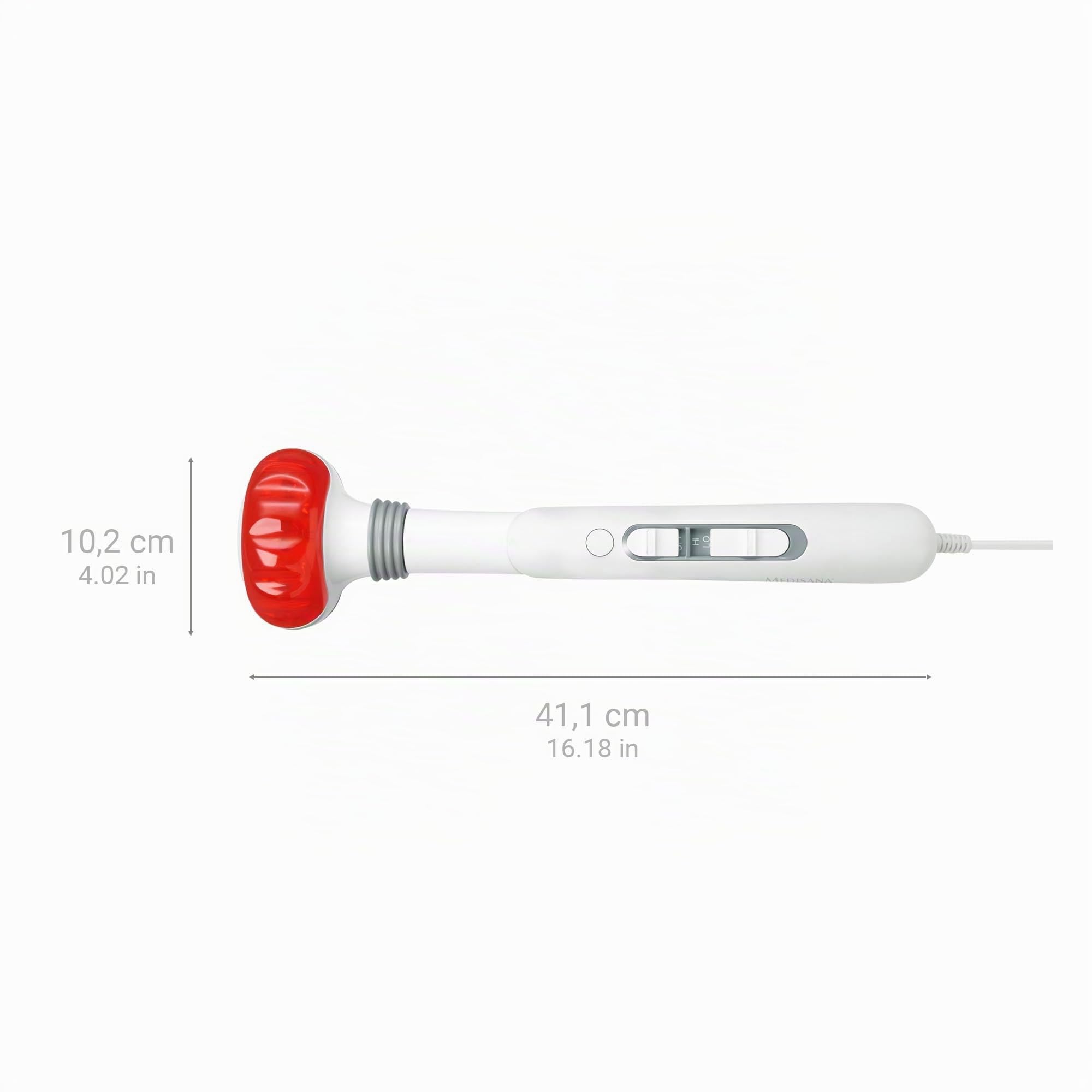 medisana-hm-886-masajeador-de-mano-el-ctrico-con-luz-roja-y-funci-n-de-calor-2-i image 2