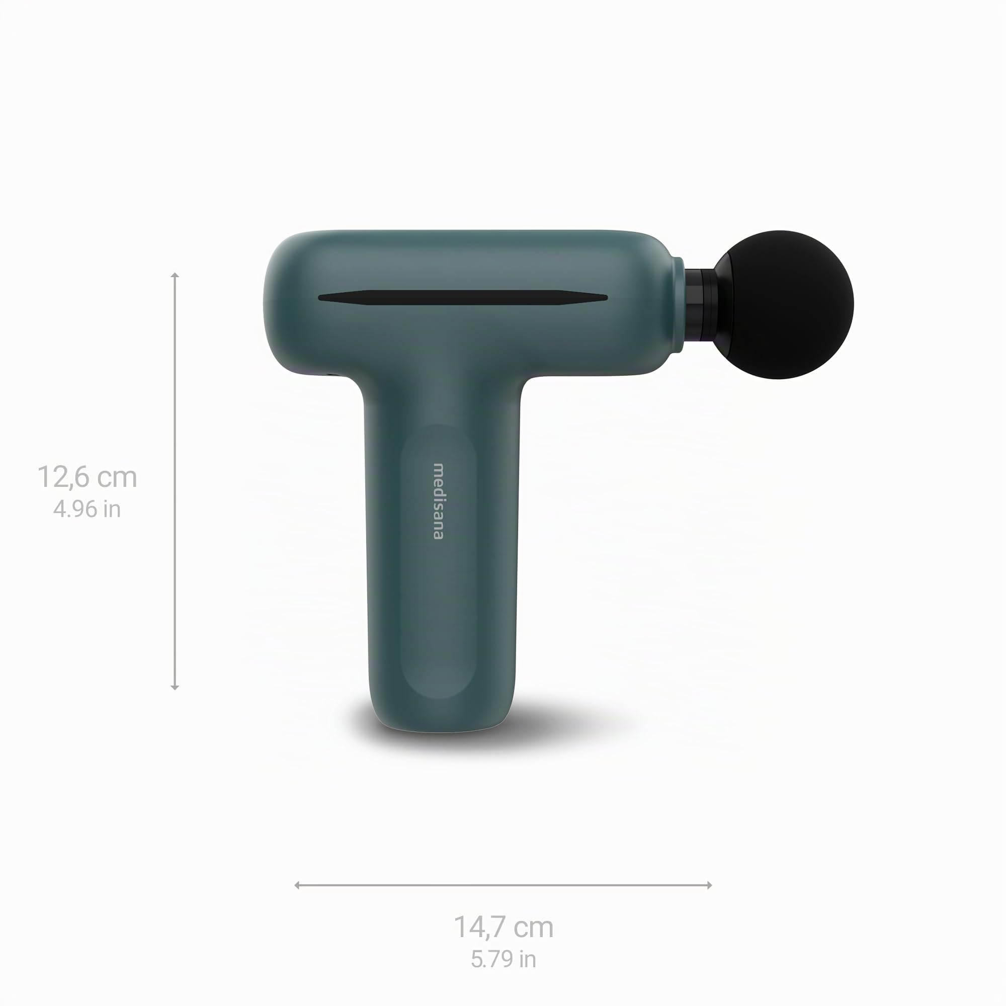 medisana-mg-200-mini-massage-gun-pistola-de-masaje-muscular-compacta-con-4-acces image 2