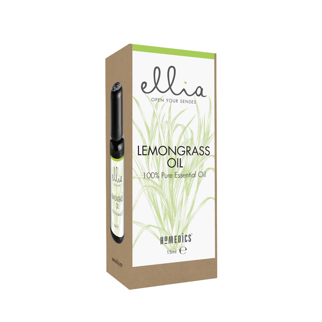 homedics-ellia-aceite-esencial-de-lemongrass-100-puro-15-ml-botella-de-vidrio-vi image 2