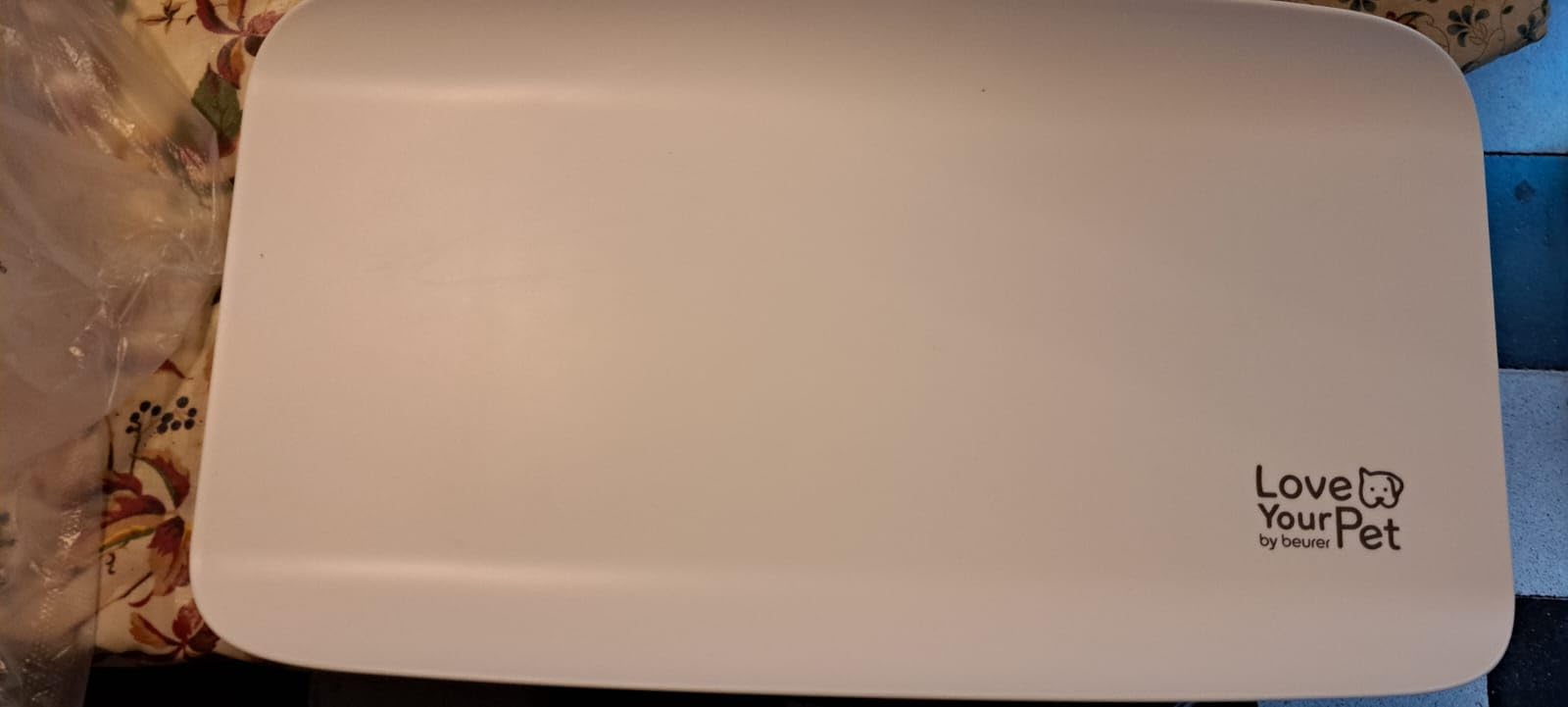 El plato es pequeño