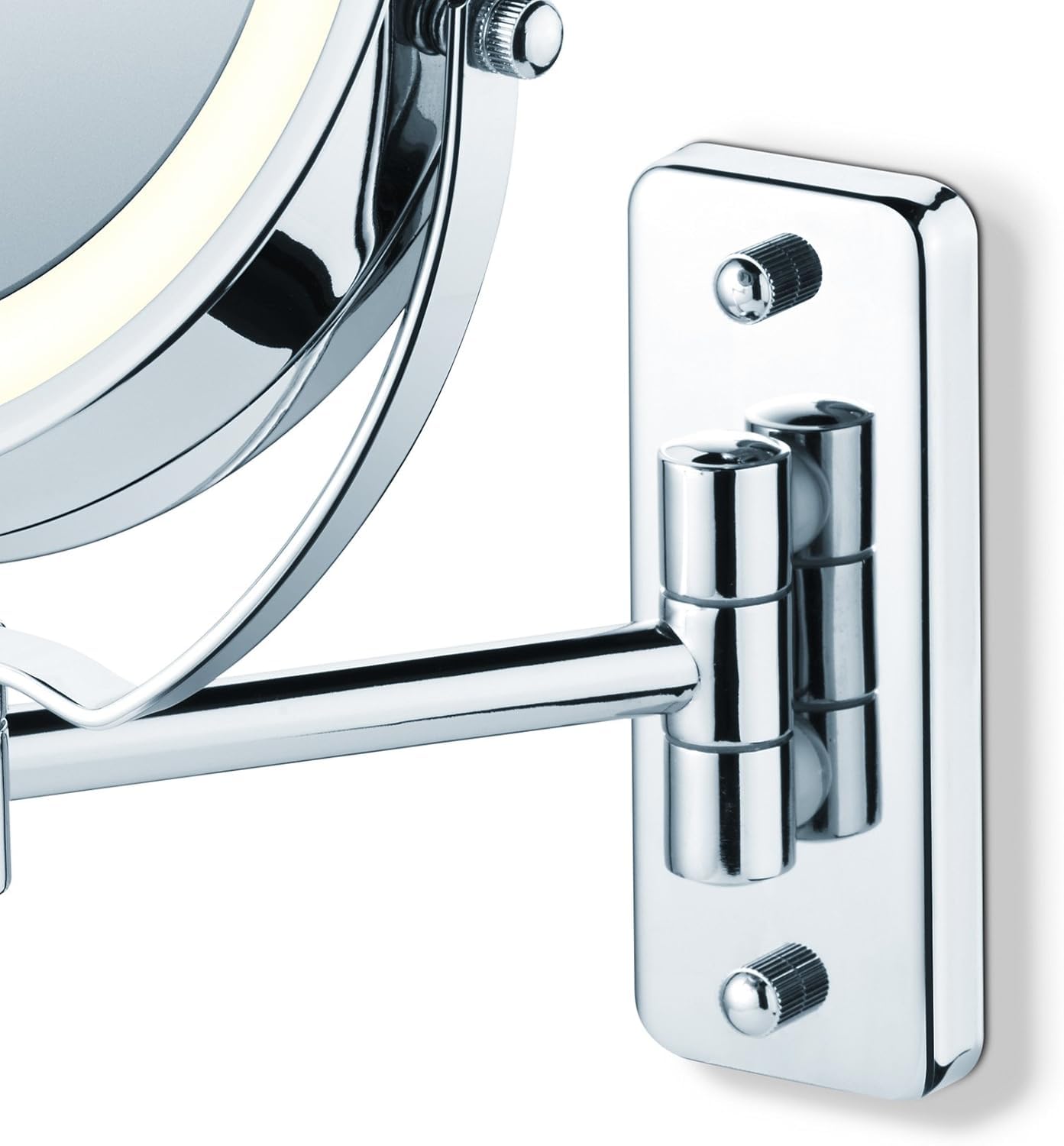 beurer-bs59-espejo-de-maquillaje-con-luz-led-2-en-1-con-aumento-x5-brazo-extensi image 5