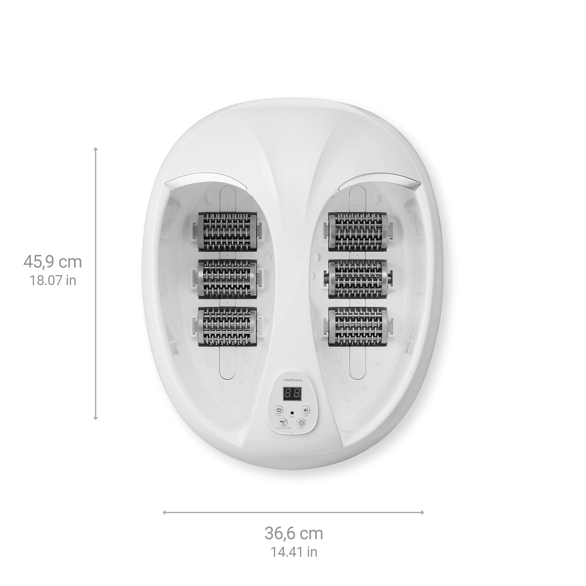 medisana-fs-888-premium-spa-de-pies-el-ctrico-con-calor-masaje-de-rodillos-aroma image 2