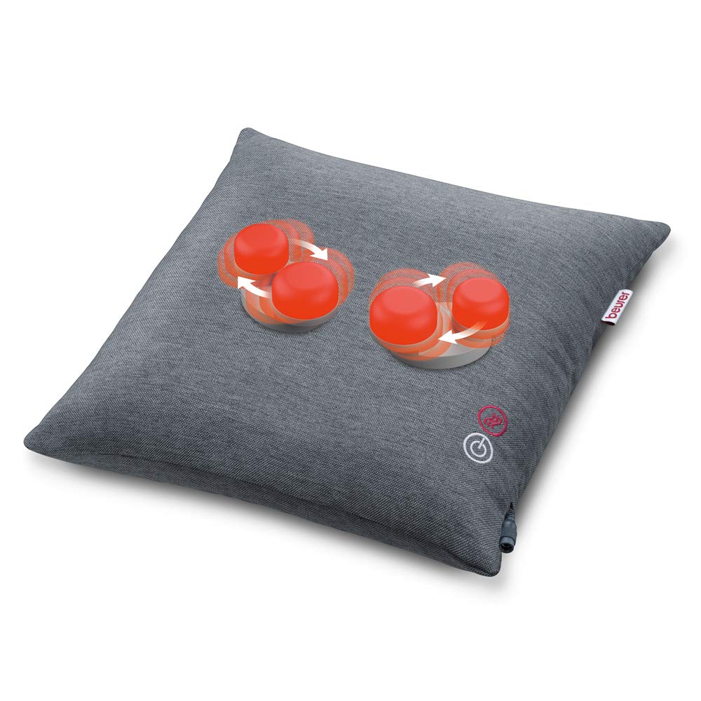 beurer-mg135-almohada-de-masaje-shiatsu-con-calor-y-luz-4-pares-de-cabezales-rot image 5