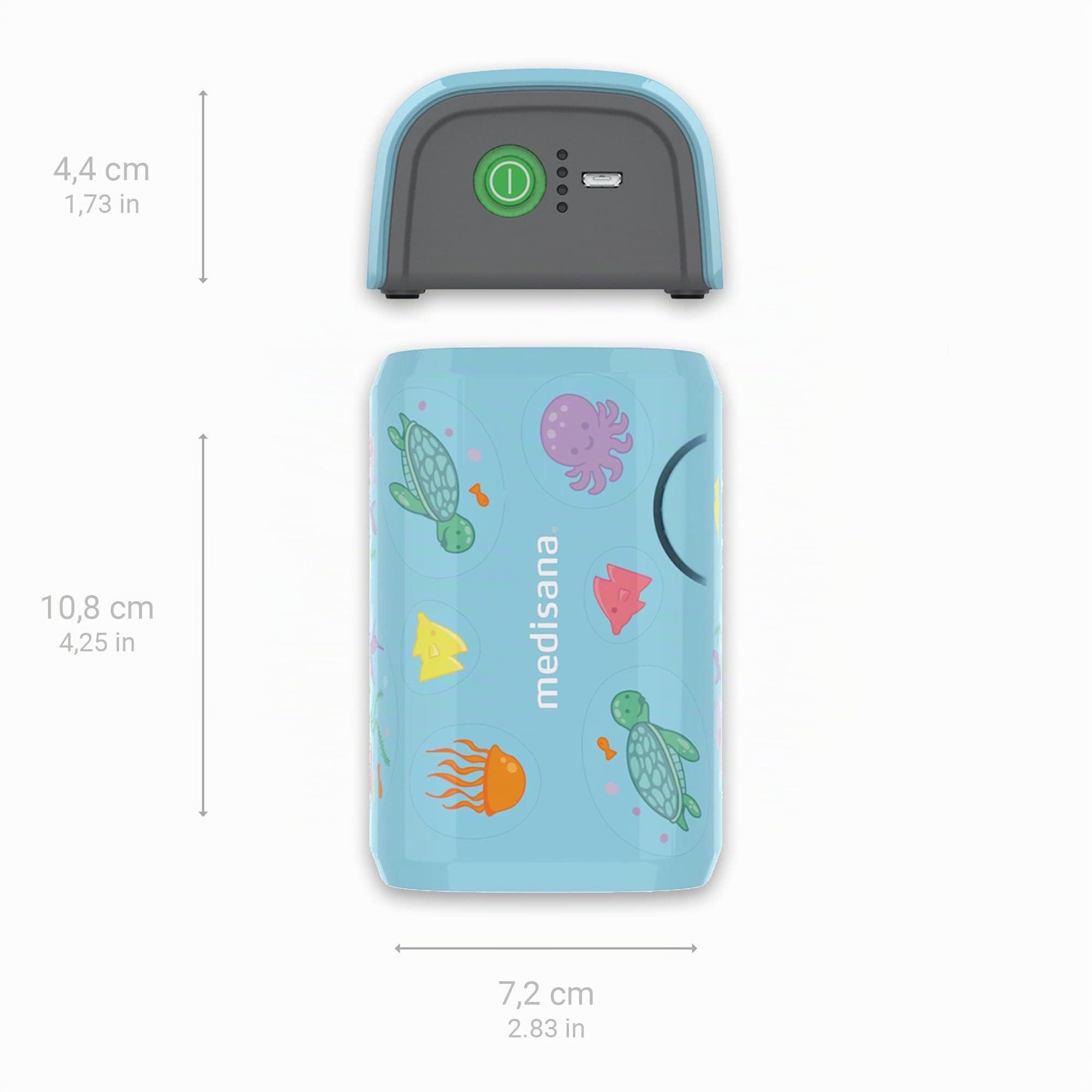 medisana-in-165-inhalador-nebulizador-de-compresi-n-con-bater-a-recargable-micro image 2