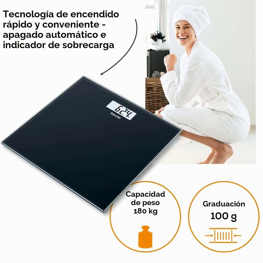 beurer-gs-10-b-scula-de-ba-o-digital-ultrafina-de-vidrio-negra-hasta-180-kg image 5