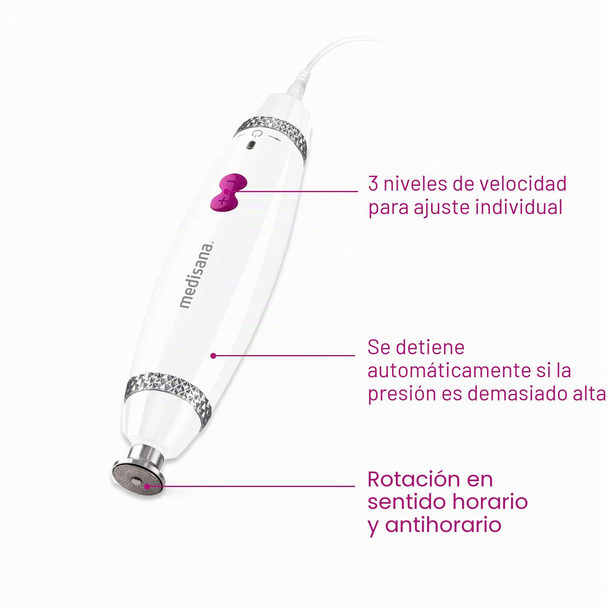 medisana-mp-840-set-de-manicura-y-pedicura-el-ctrico-con-7-accesorios-3-velocida image 5