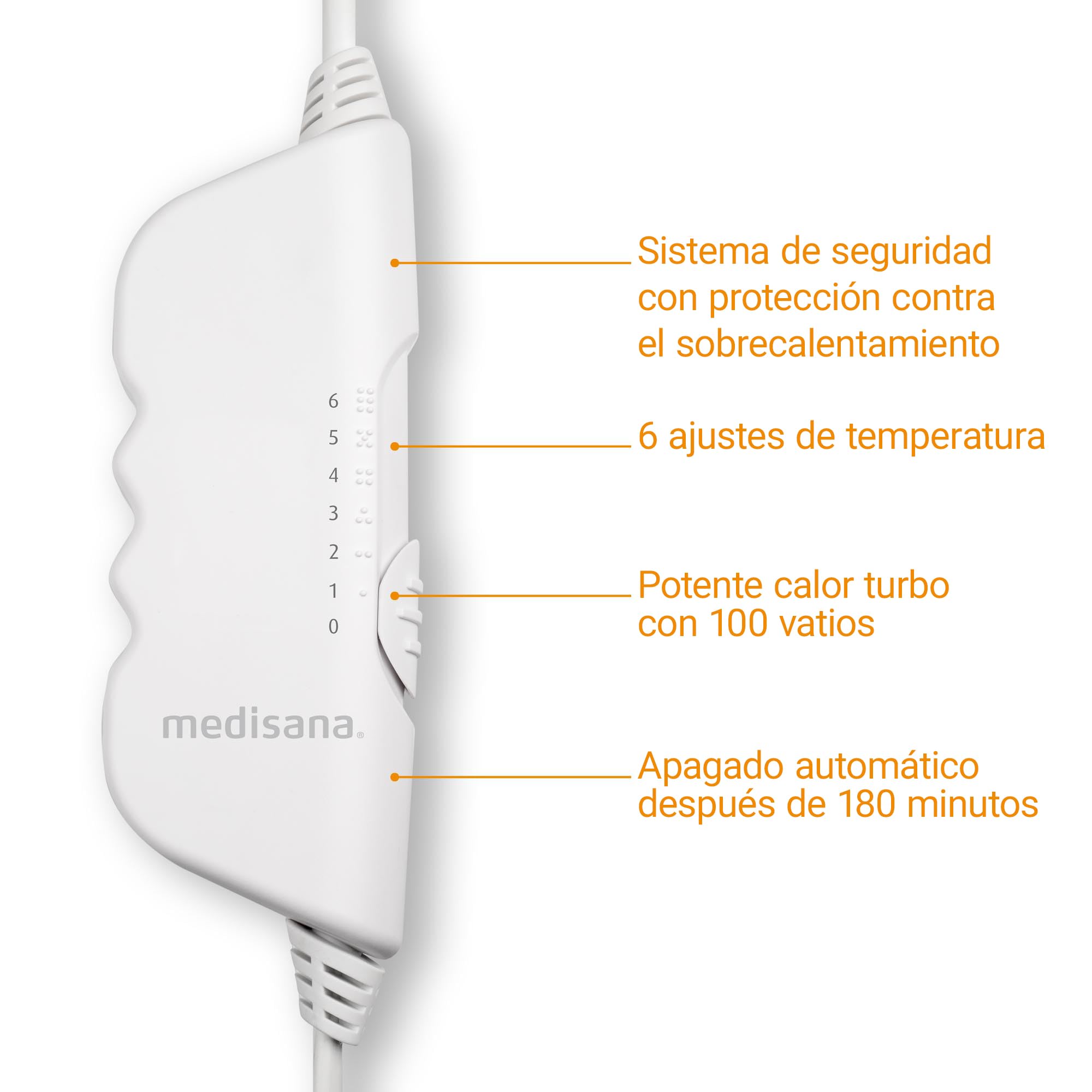 medisana-hu-662-calientacamas-el-ctrico-bajo-s-bana-150-x-80-cm-6-niveles-de-tem image 5