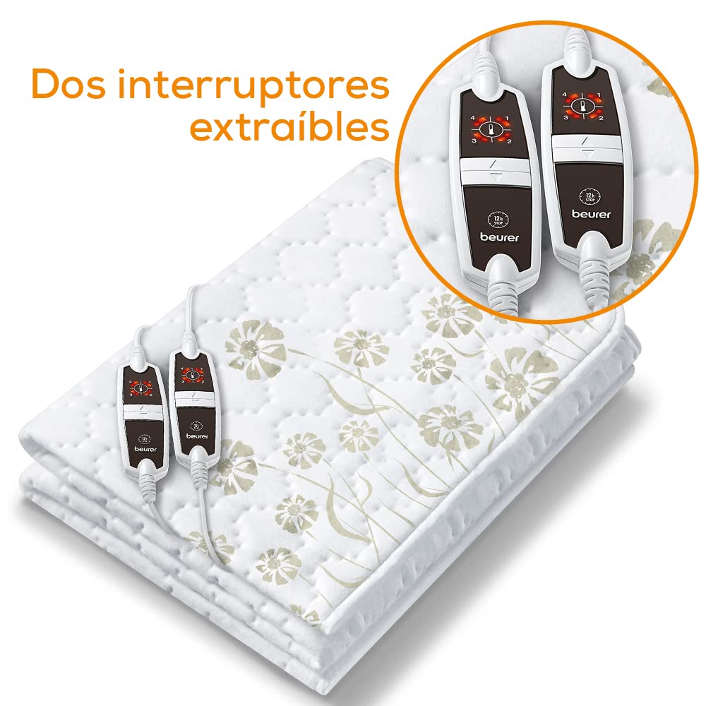 beurer-ub-68-xxl-calientacamas-doble-150-x-160-cm-2-zonas-de-temperatura-4-nivel image 3