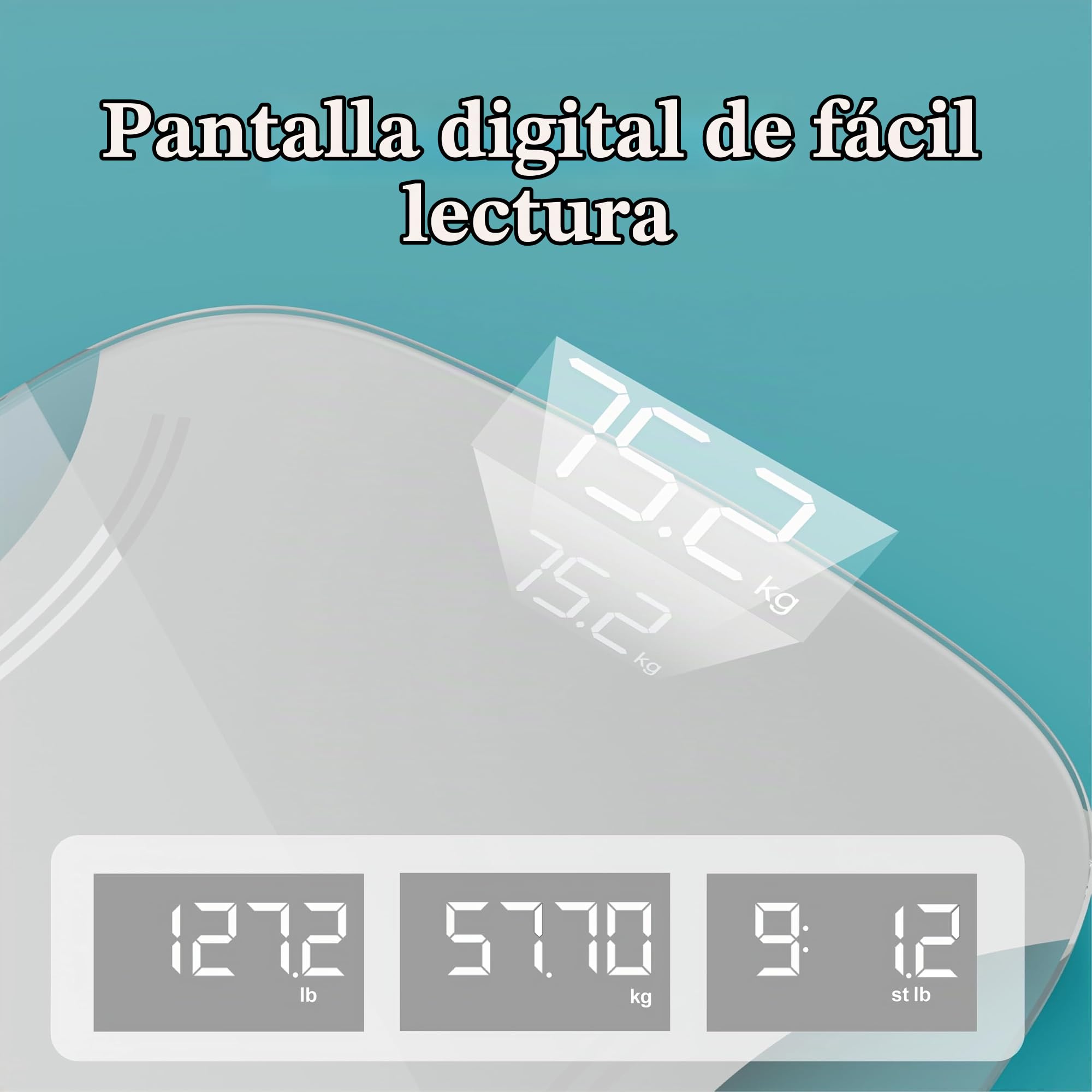 homedics-essential-b-scula-digital-de-ba-o-con-pantalla-led-vidrio-templado-5-mm image 2