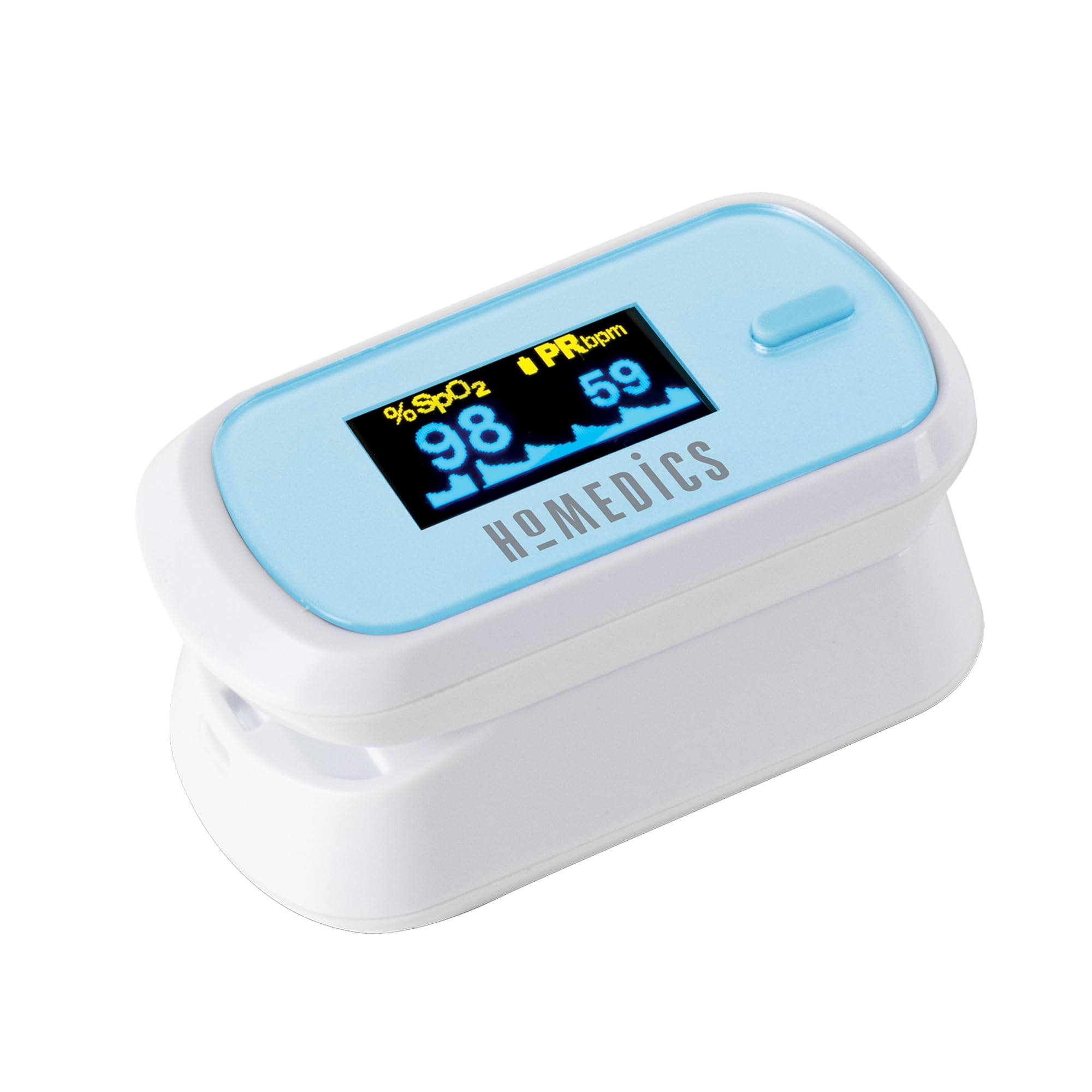 homedics-pulsiox-metro-de-dedo-con-pantalla-oled-monitor-de-ox-geno-en-sangre-sp image 1