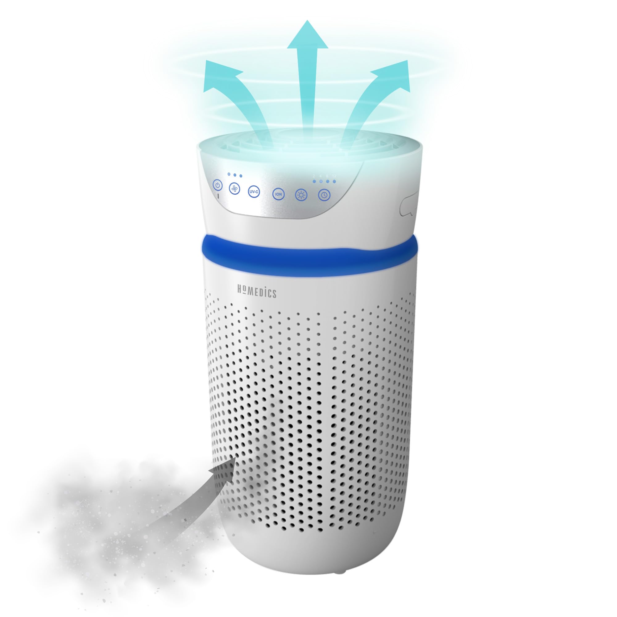 homedics-purificador-de-aire-peque-o-con-filtro-hepa-y-carb-n-activado-3-velocid image 1