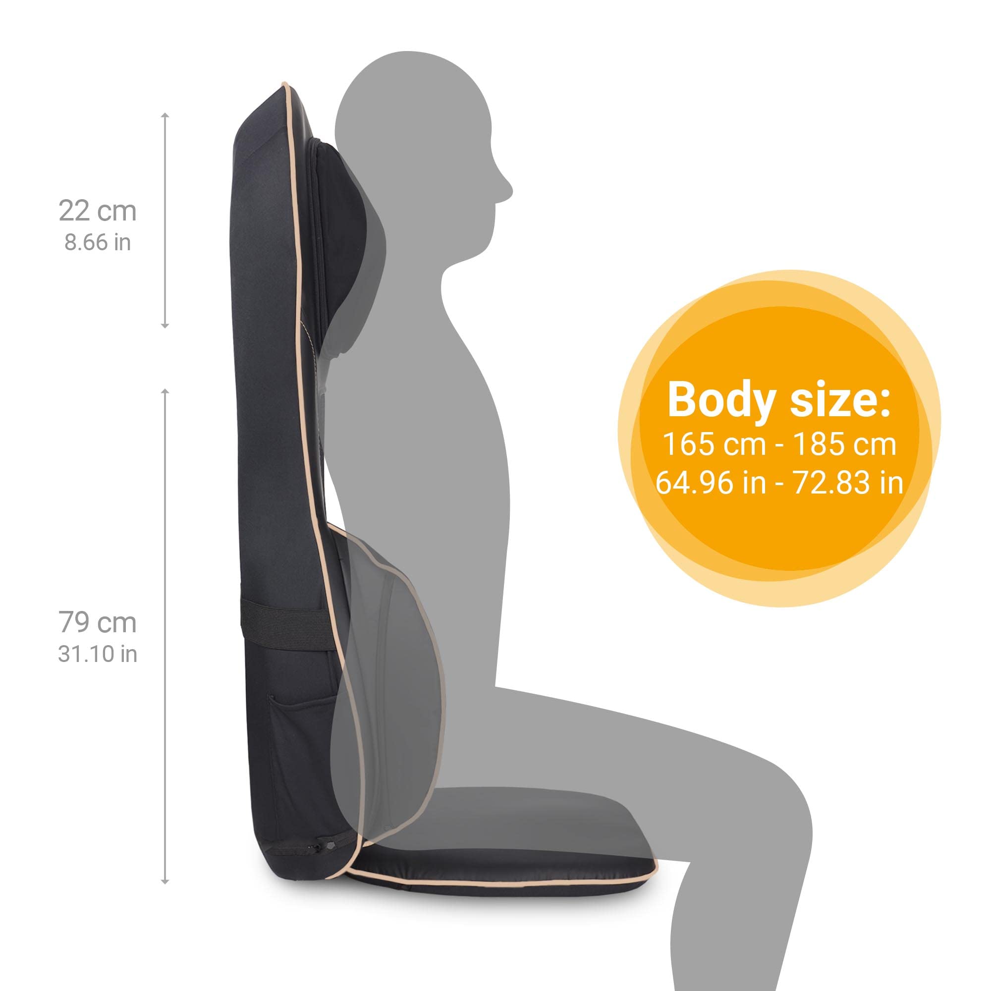 medisana-mc-825-funda-de-masaje-shiatsu-con-acupresi-n-y-calor-luz-roja-3-intens image 2