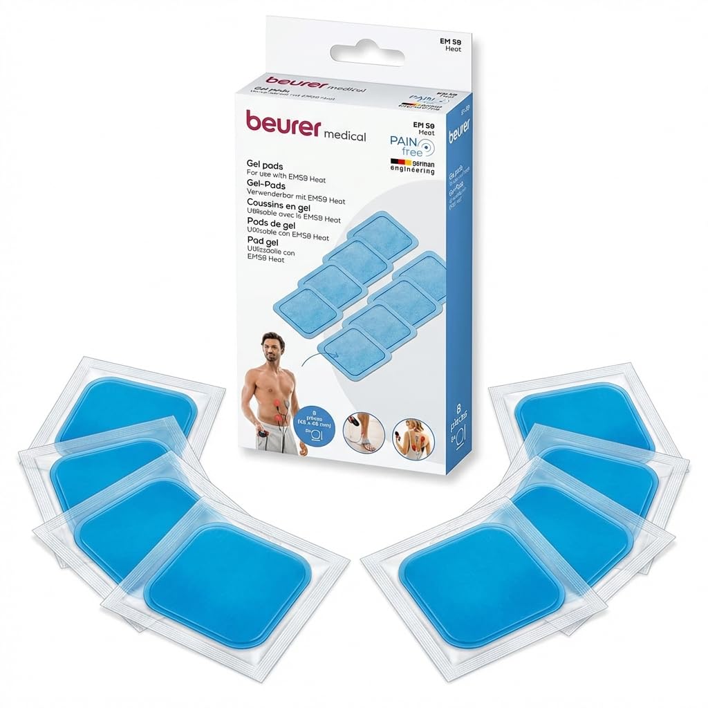 beurer-em-59-heat-gel-pads-juego-de-recompra-con-8-almohadillas-de-gel-autoadhes image 1