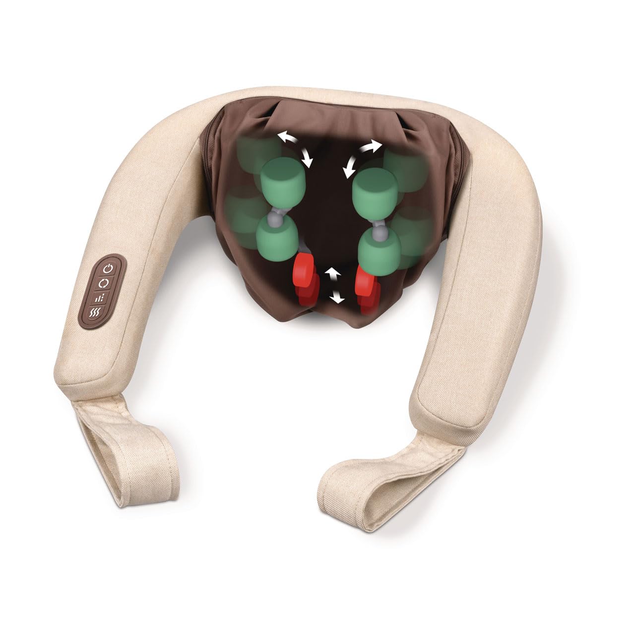 beurer-mg-153-masajeador-4d-para-nuca-y-zona-lumbar-con-funci-n-de-calor-2-nivel image 3