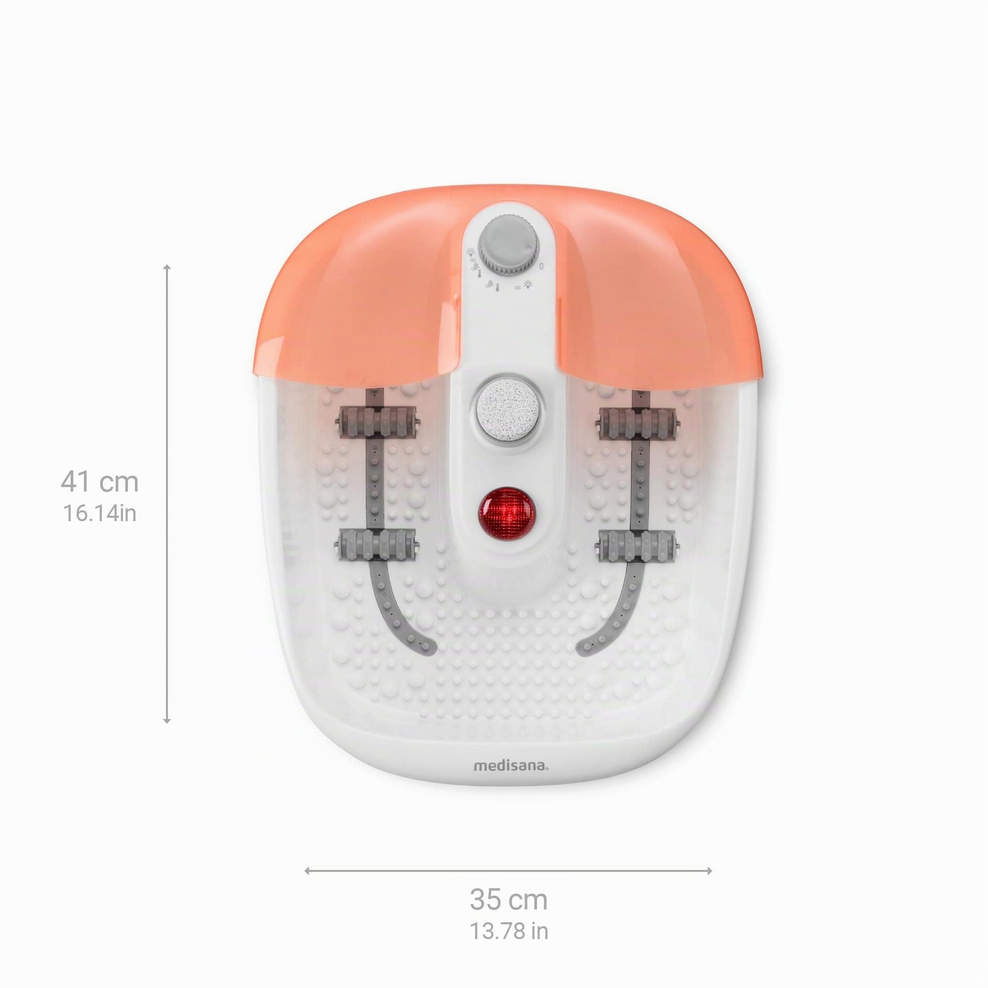 medisana-fs-883-spa-de-pies-el-ctrico-3-en-1-con-reflexolog-a-podal-mantenimient image 2