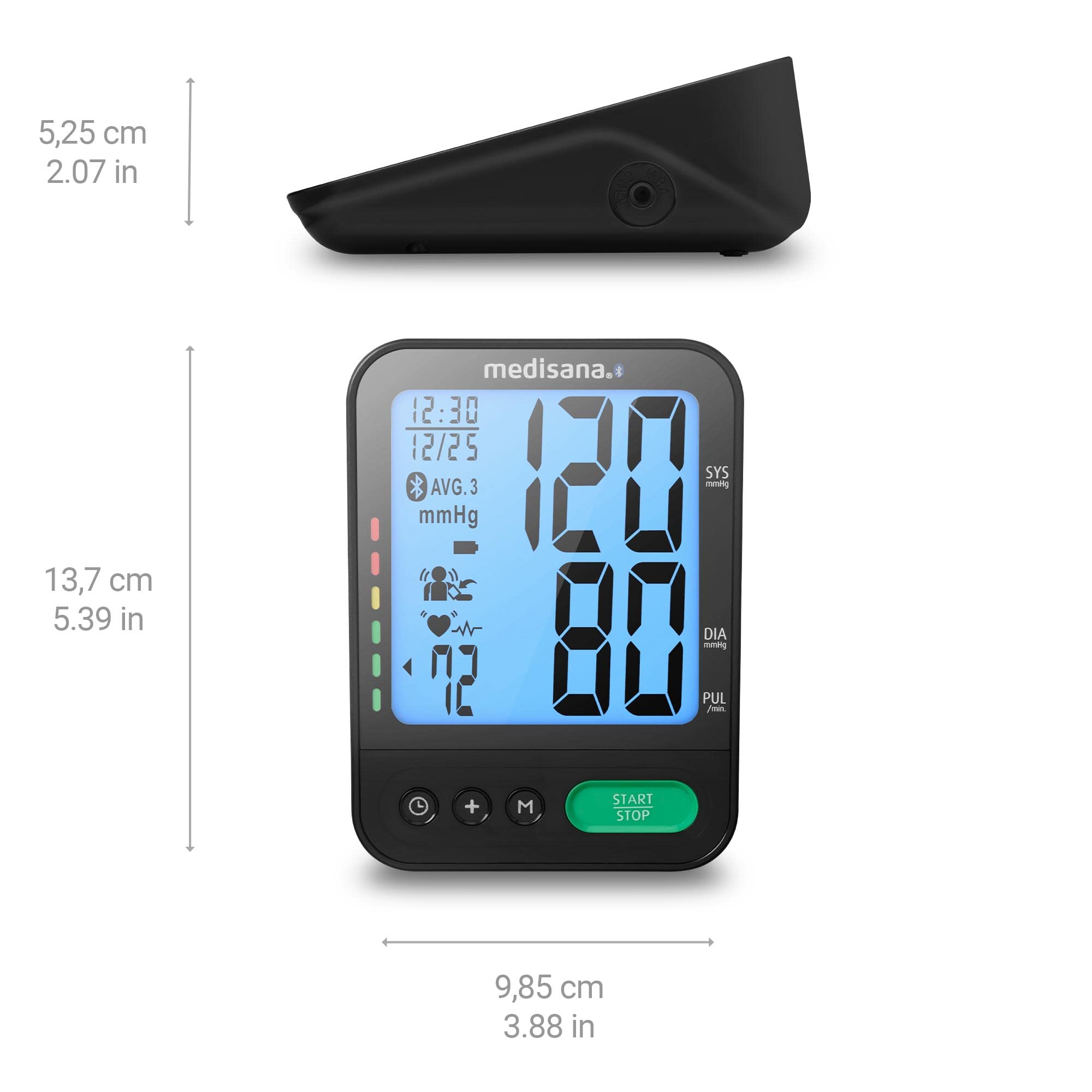 medisana-bu-580-connect-tensi-metro-de-brazo-con-app-bluetooth-vitadock-escala-s image 2