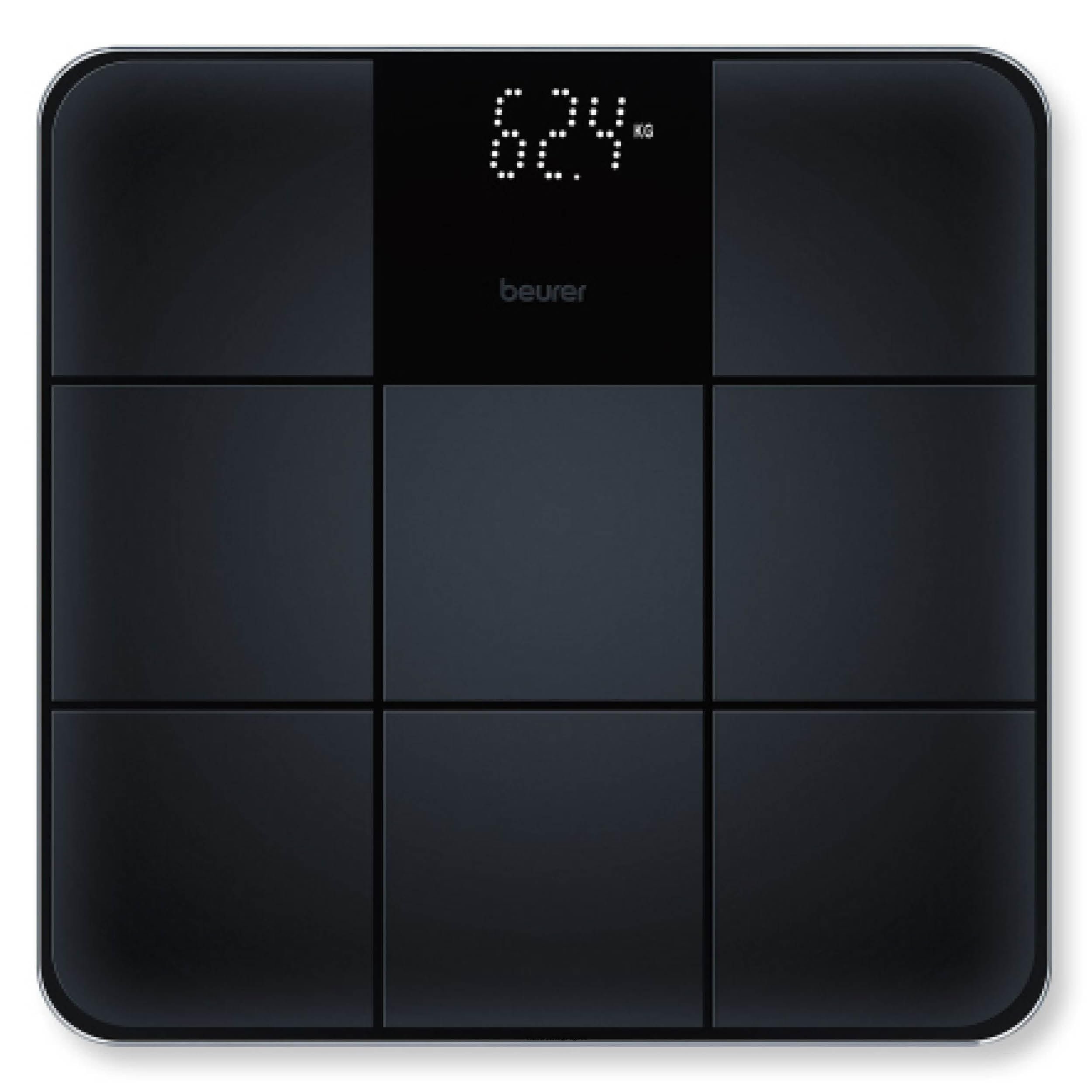 beurer-gs-235-b-scula-de-ba-o-digital-de-vidrio-con-pantalla-m-gica-oculta-super image 1