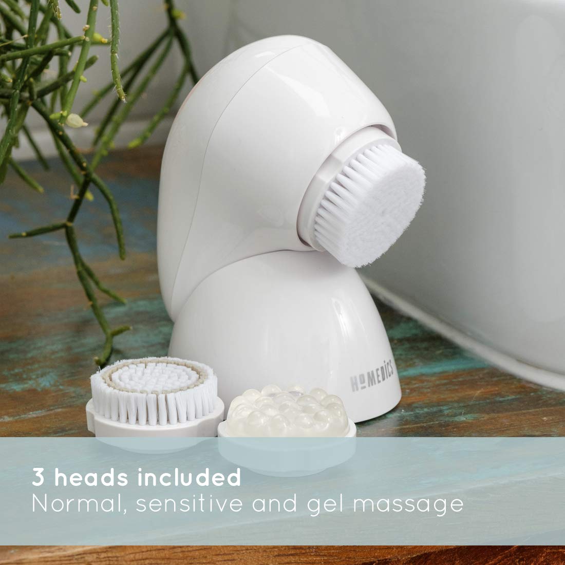 homedics-puret-cepillo-de-limpieza-facial-el-ctrico-recargable-con-3-cabezales-y image 4