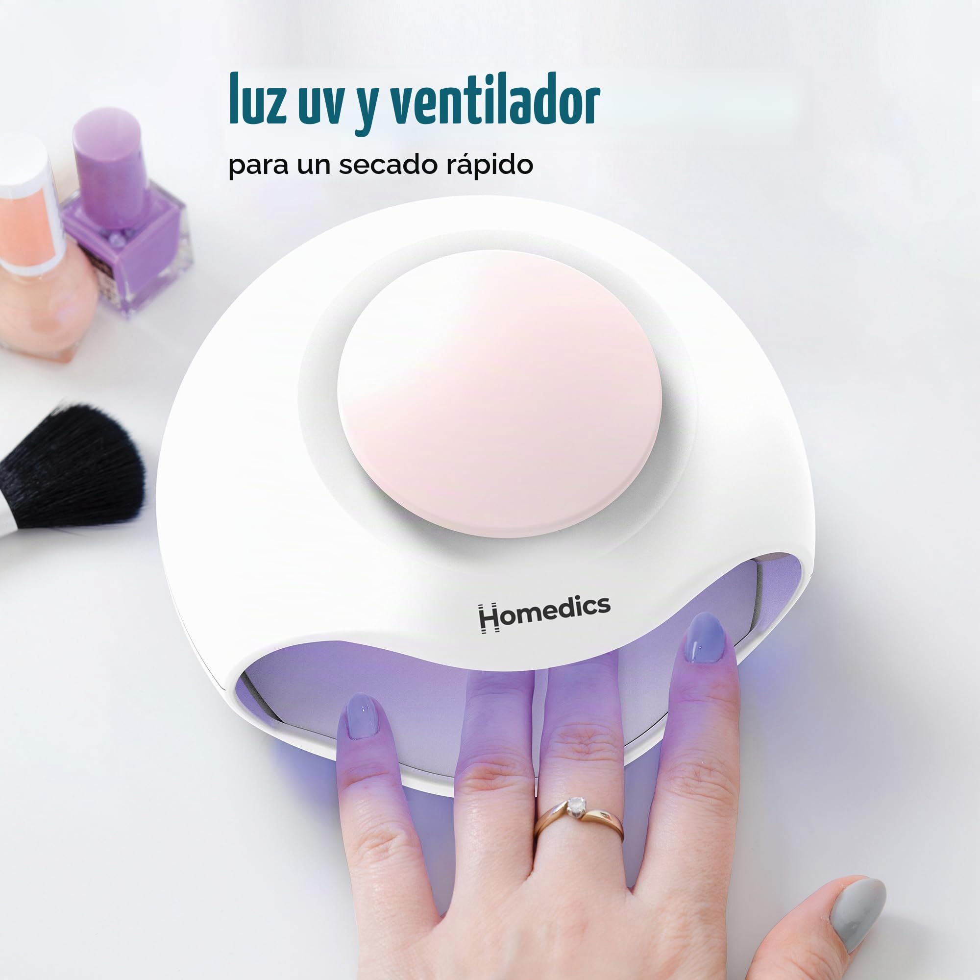 homedics-secador-de-esmalte-de-u-as-2-en-1-con-l-mpara-uv-y-ventilador-para-mani image 5