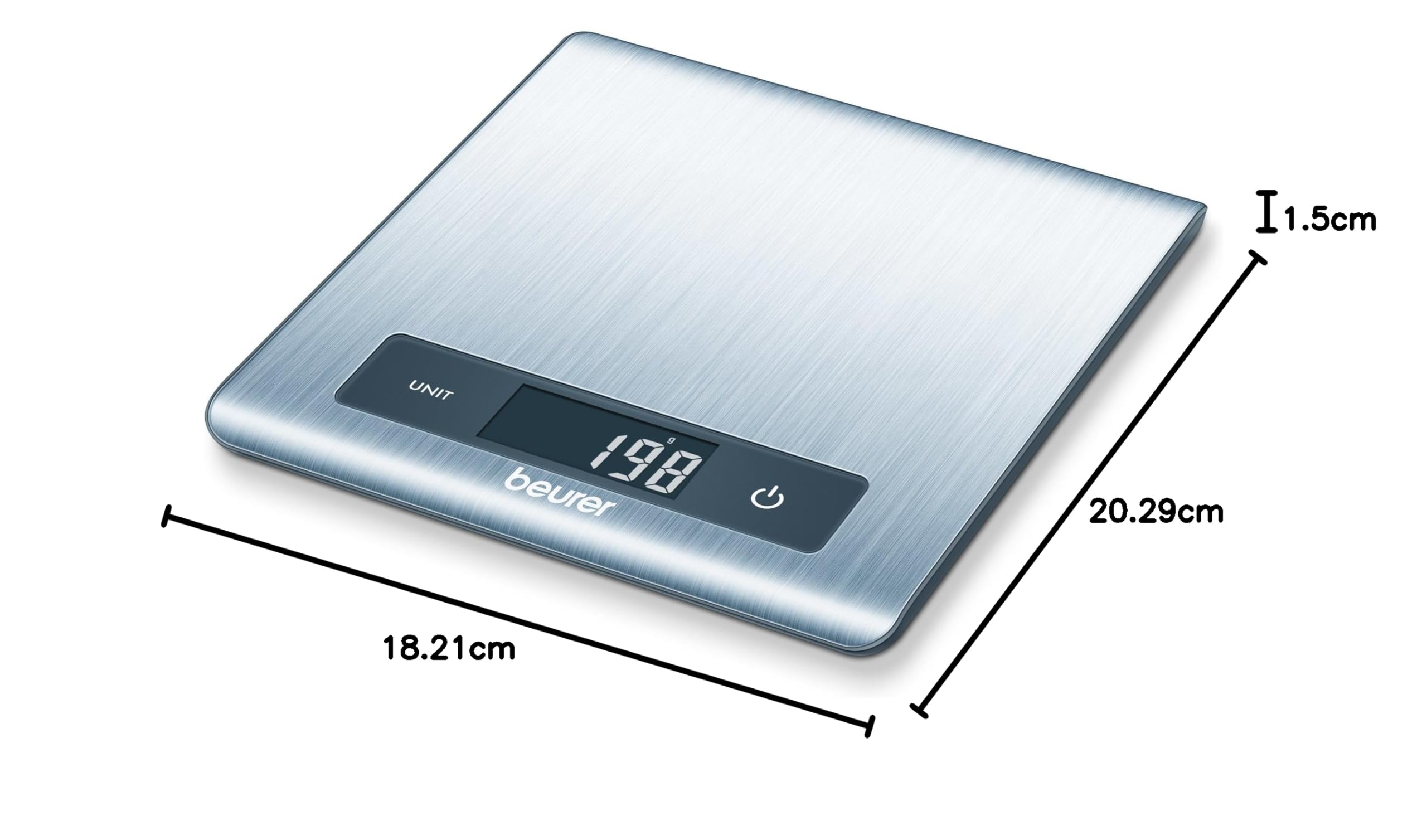 beurer-ks-51-balanza-de-cocina-ultra-plana-de-acero-inoxidable-1-5-cm-5-kg-1-g-p image 7