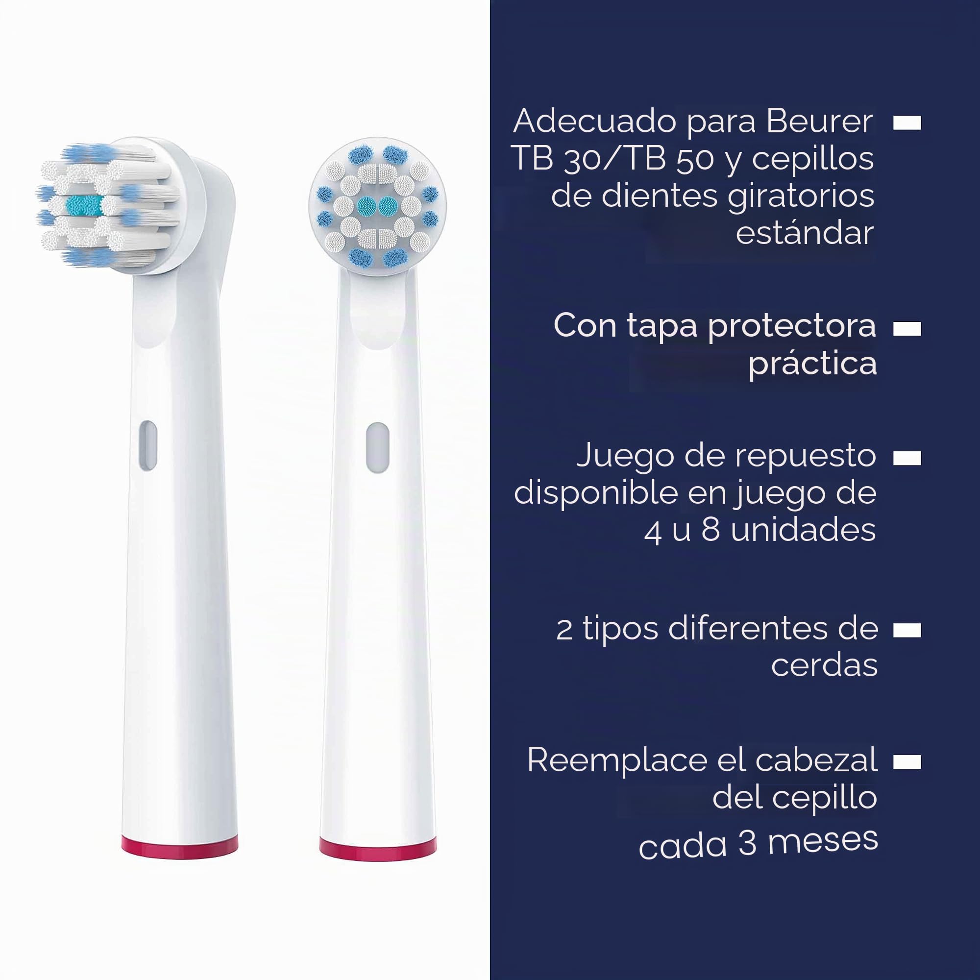 beurer-tb-30-50-cabezales-de-cepillo-de-dientes-sensitive-pack-de-8-compatibles- image 7