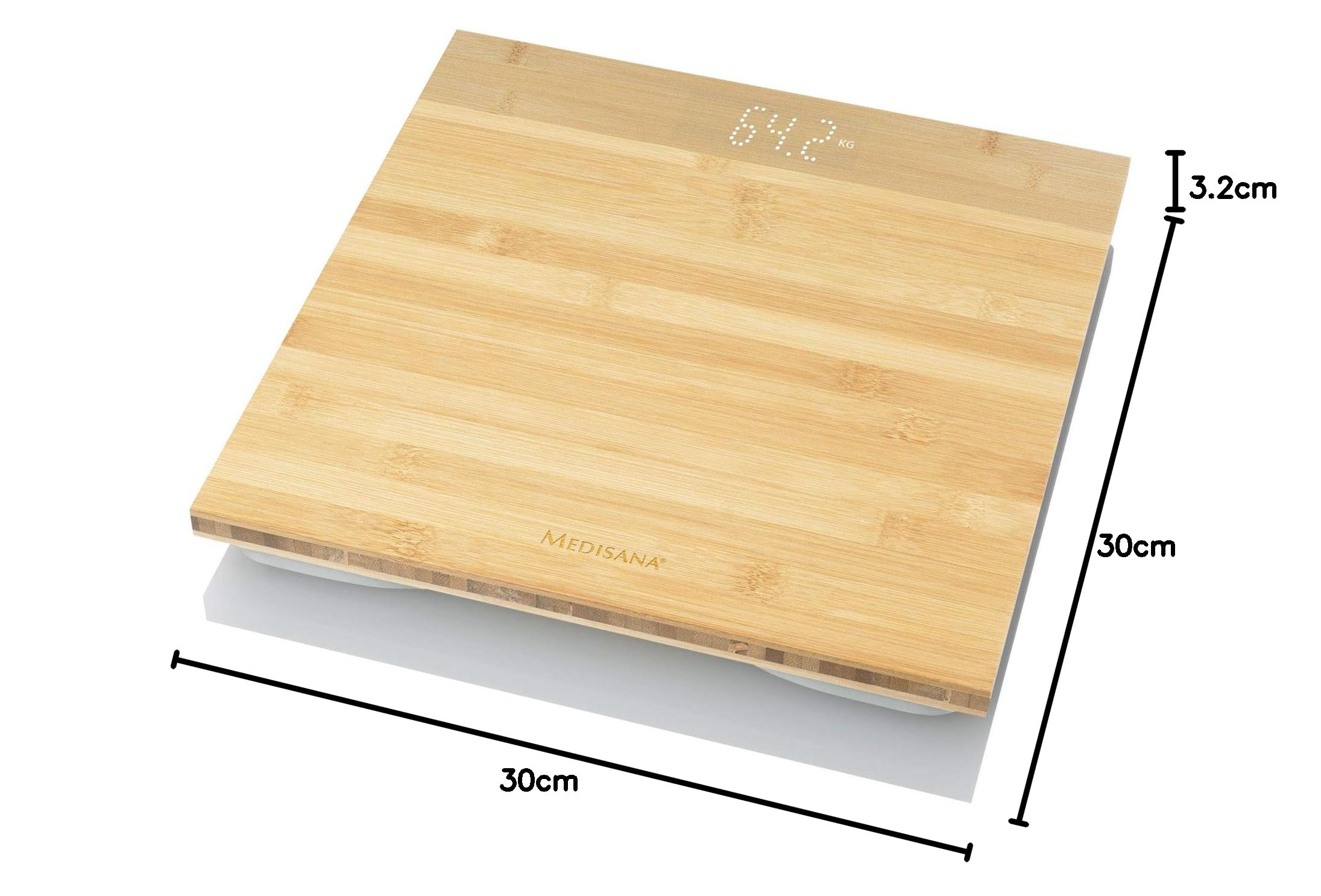 medisana-ps-440-b-scula-personal-digital-de-bamb-natural-con-pantalla-led-invisi image 7