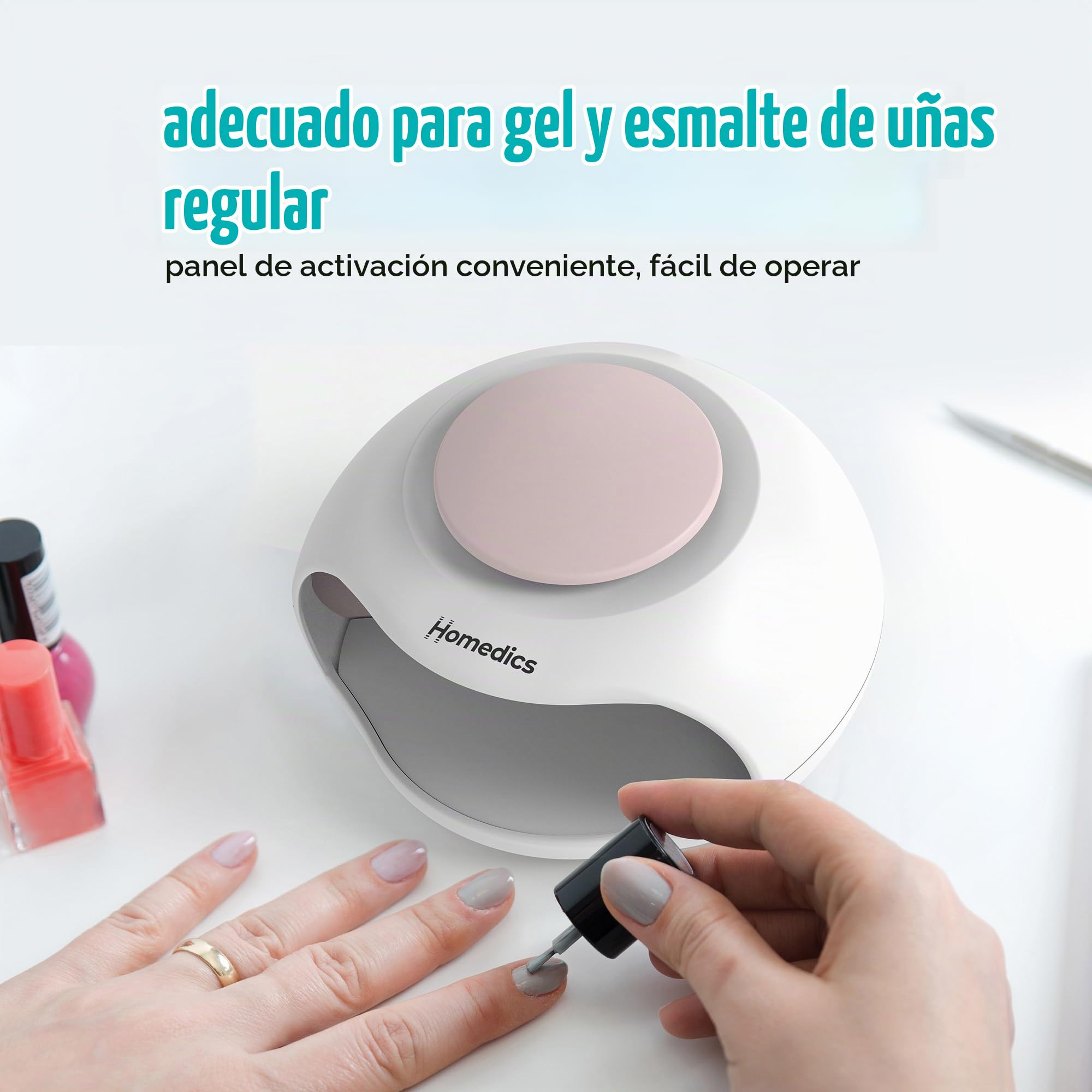 homedics-secador-de-esmalte-de-u-as-2-en-1-con-l-mpara-uv-y-ventilador-para-mani image 4